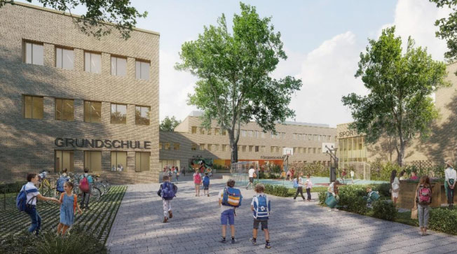 Neubau Grund- und Förderschule, Berliner Straße - Köln
